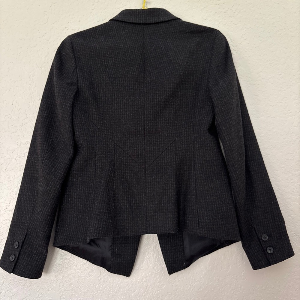 VTG All Saints Spitalfield Eton black houndstooth jacket - Picture 3 of 6